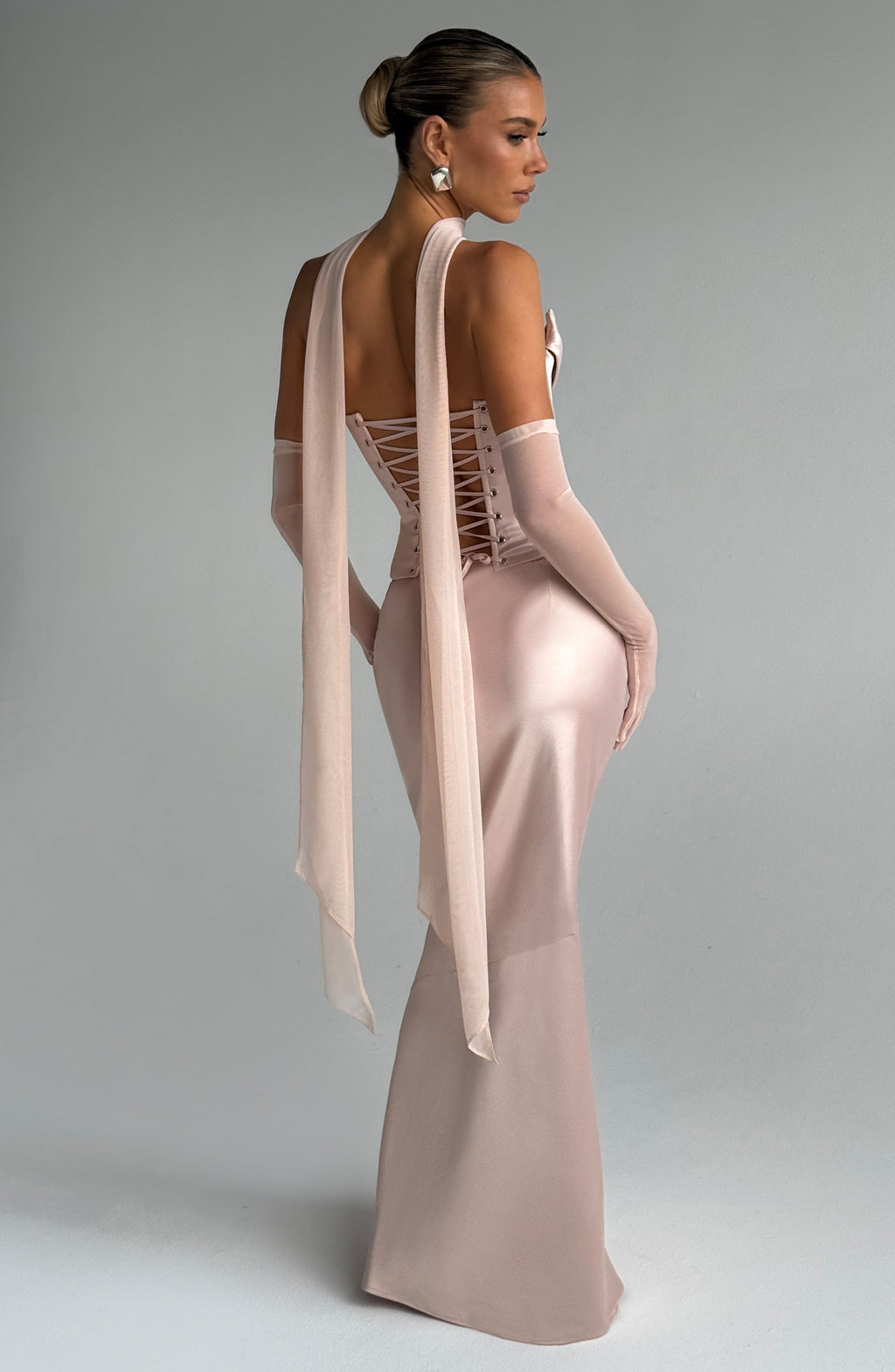 Ayla Scarf - Soft Peach