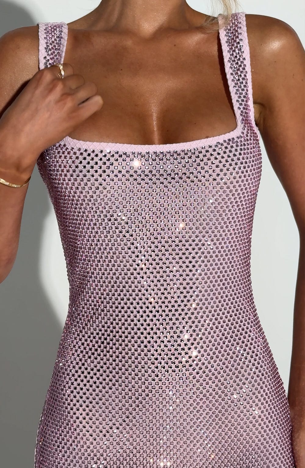 Petra Mini Dress - Pink