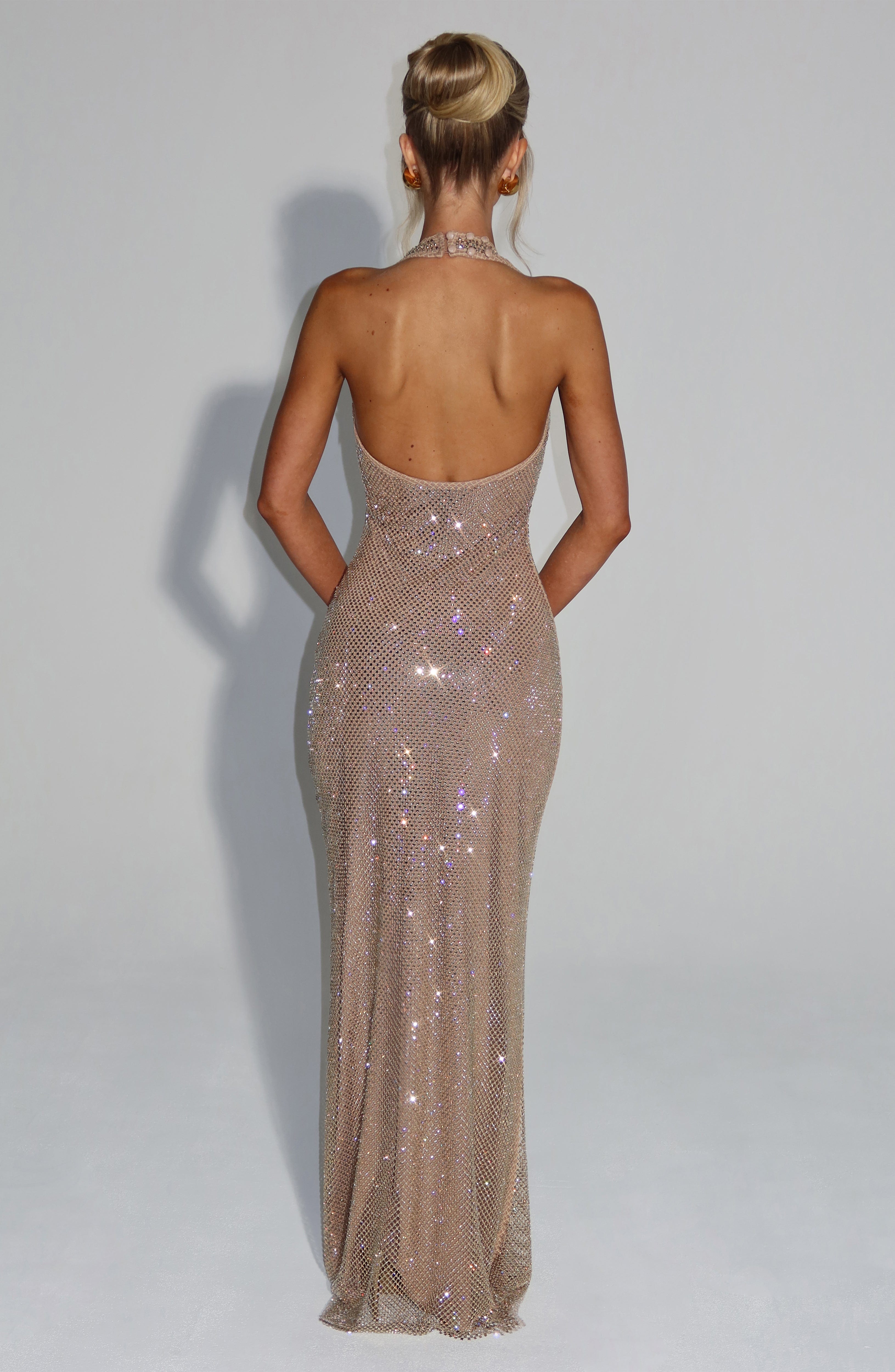 Starla Maxi Dress - Gold