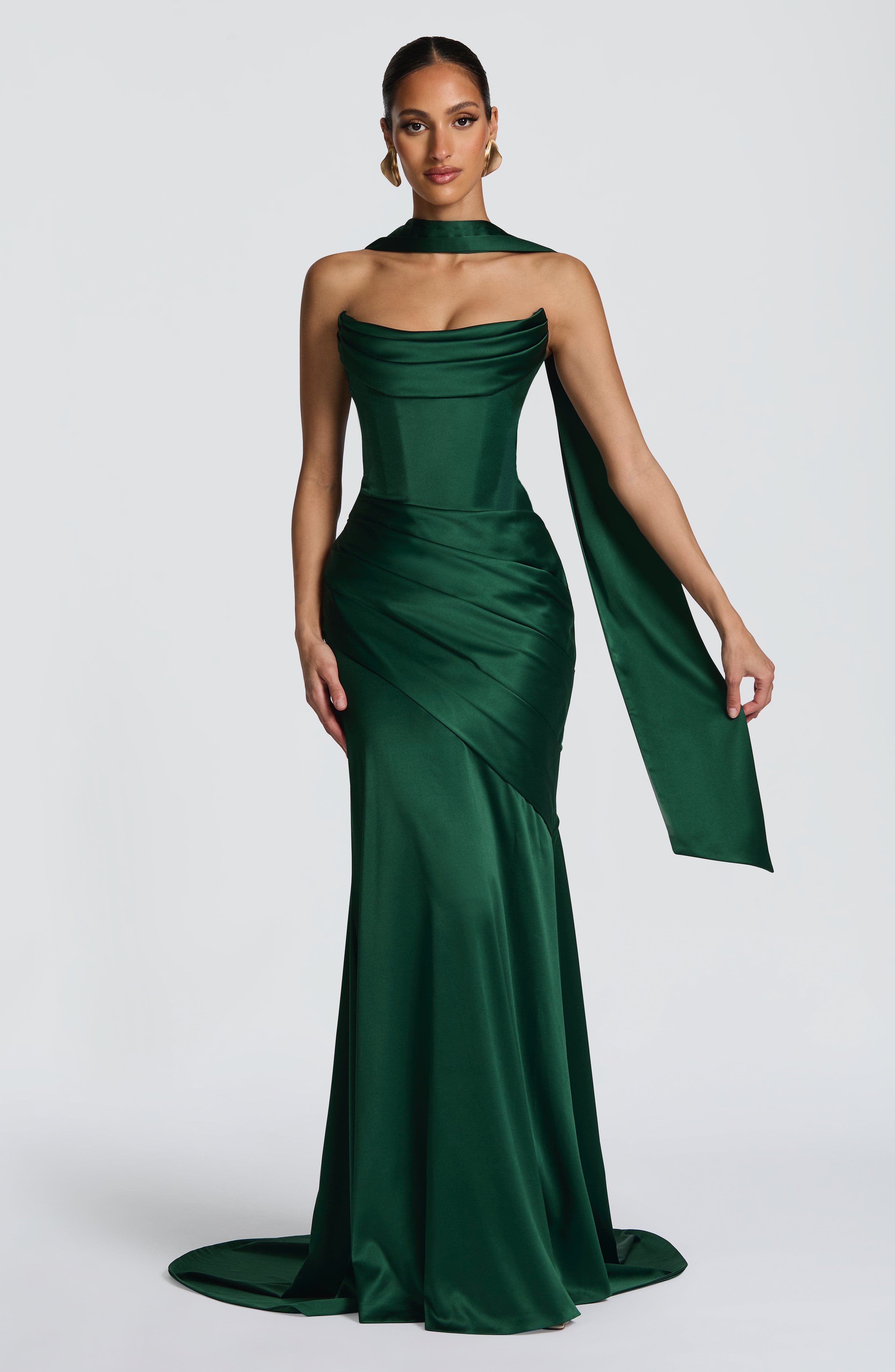 Sybil Scarf - Emerald